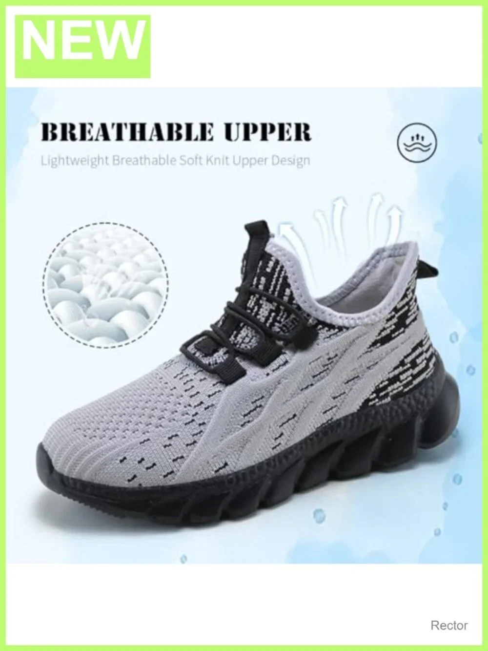 Boys Lightweight Breathable Running Tennis Sneakers Athletic Shoes